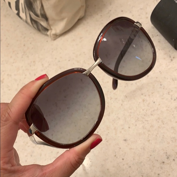 PRADA 100% Authentic Red Frame / Black, Grey Lense - Picture 2 of 11